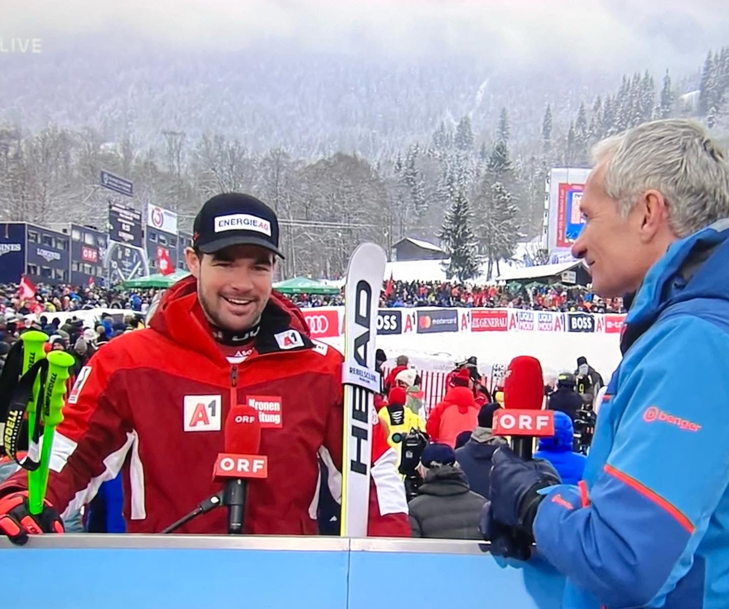 Vincent Kriechmayr gewinnt auf der Streif