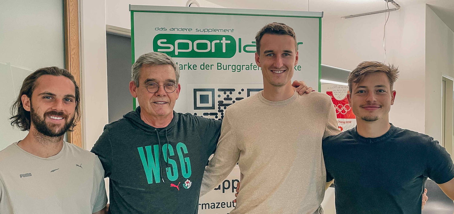 Die WSG Tirol zu Besuch im sportlabor