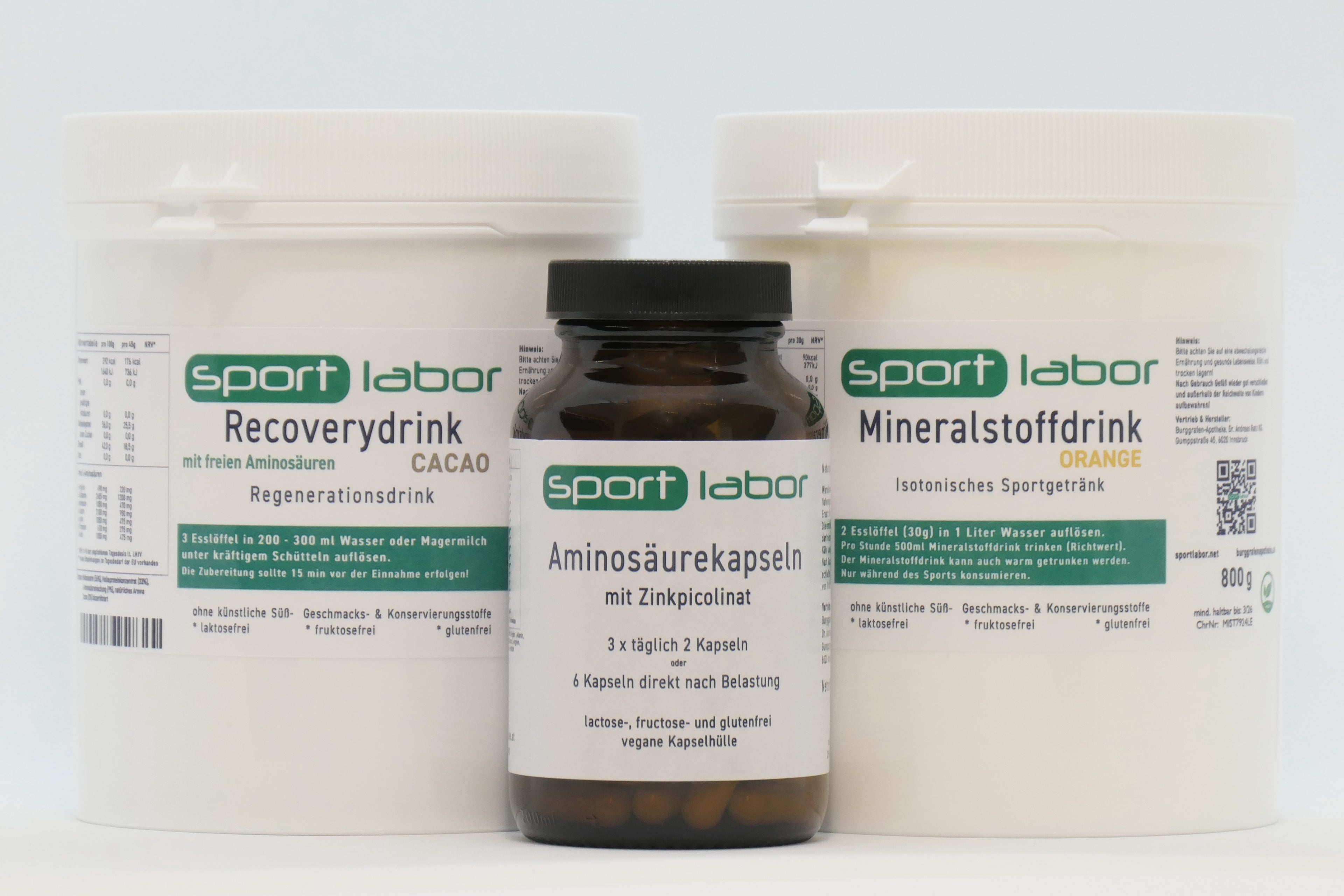 sportlabor Muskelaufbau-Paket