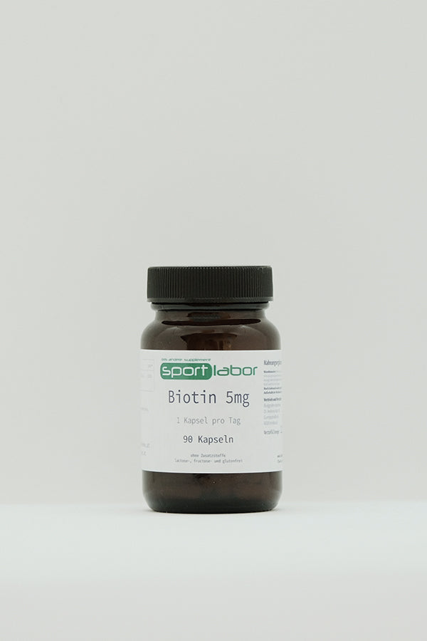 Biotin 5mg Kapseln - Sportlabor