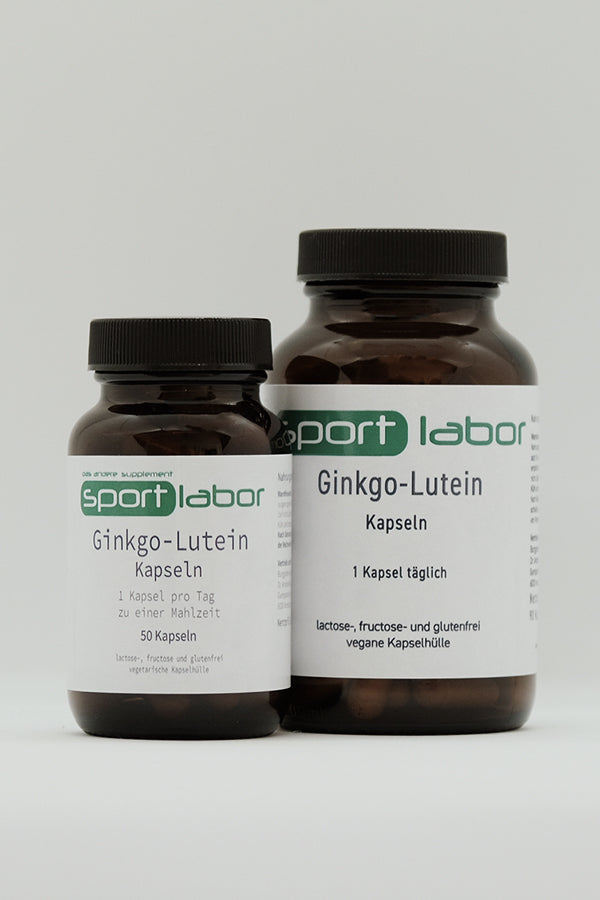 Ginkgo-Lutein Kapseln - Sportlabor