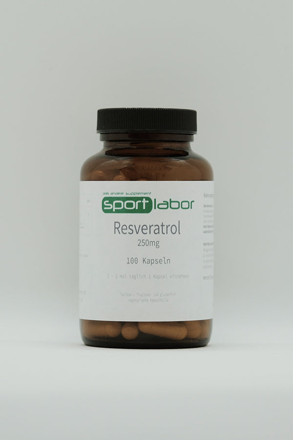 Resveratrol 250mg Kapseln - Sportlabor