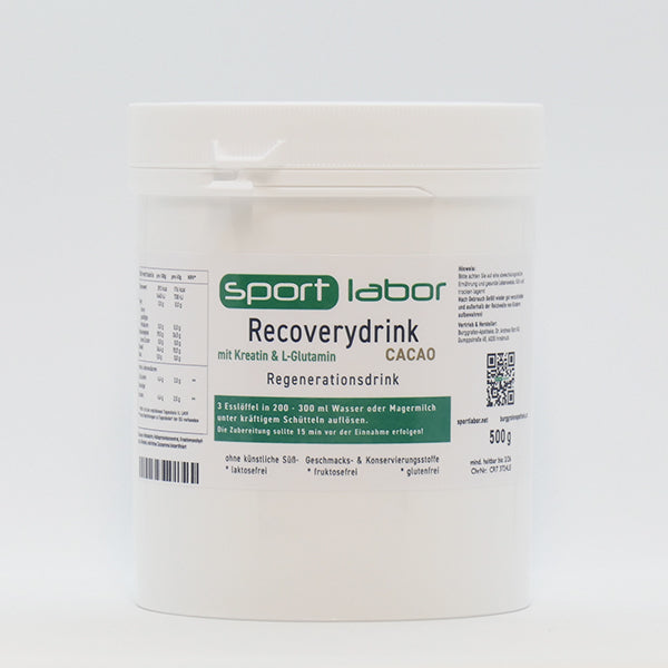 Recoverydrink mit Kreatin &amp; Glutamin