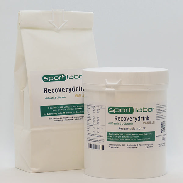 Recoverydrink mit Kreatin &amp; Glutamin